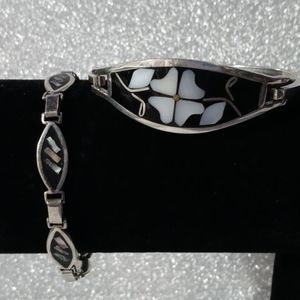 Vintage Sterling Mexico Silver Bracelets